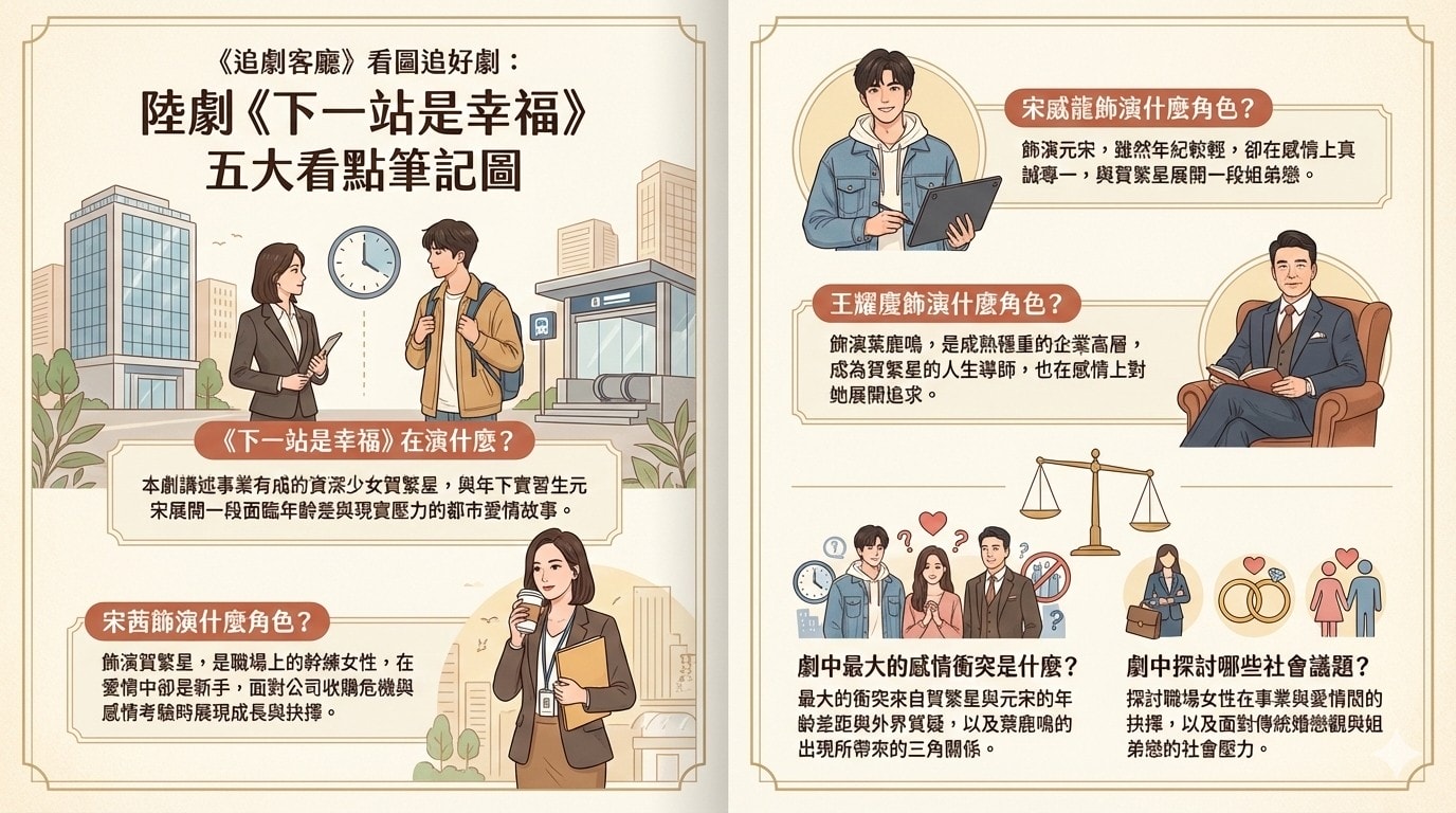 下一站是幸福（陸劇）：劇情簡介＆人物介紹