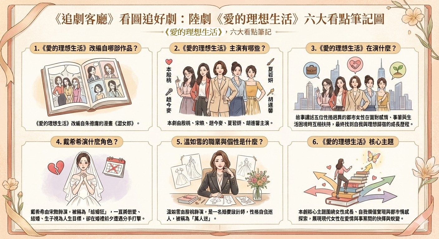 愛的理想生活(陸劇):劇情簡介&人物介紹 - 第2張圖 愛的理想生活(陸劇):劇情簡介&人物介紹