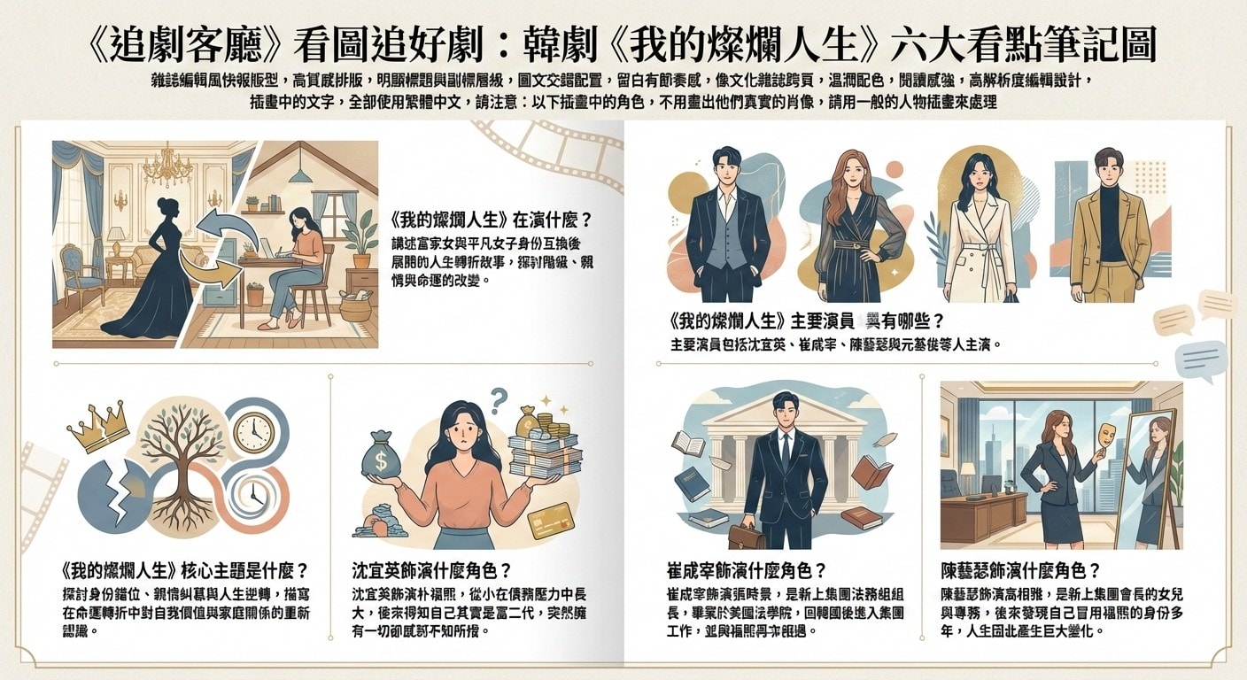 我的燦爛人生（韓劇）：劇情簡介＆人物介紹