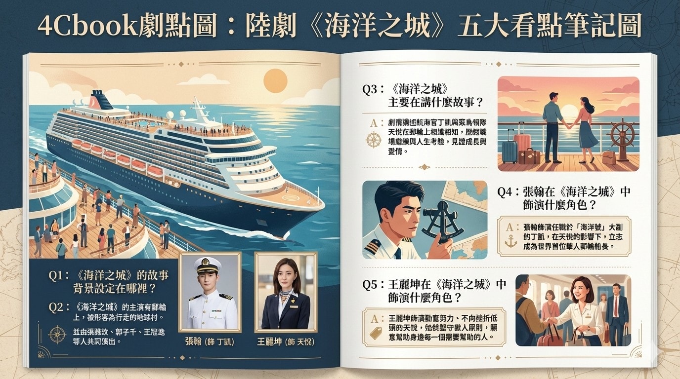 海洋之城（陸劇）：劇情簡介＆人物介紹