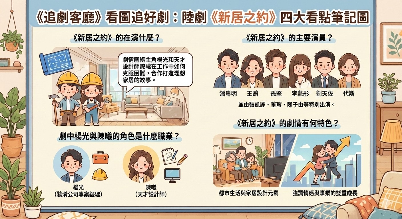 新居之約（陸劇）：劇情簡介＆人物介紹
