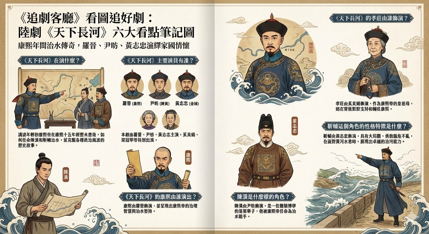 天下長河（陸劇）：劇情簡介＆人物介紹