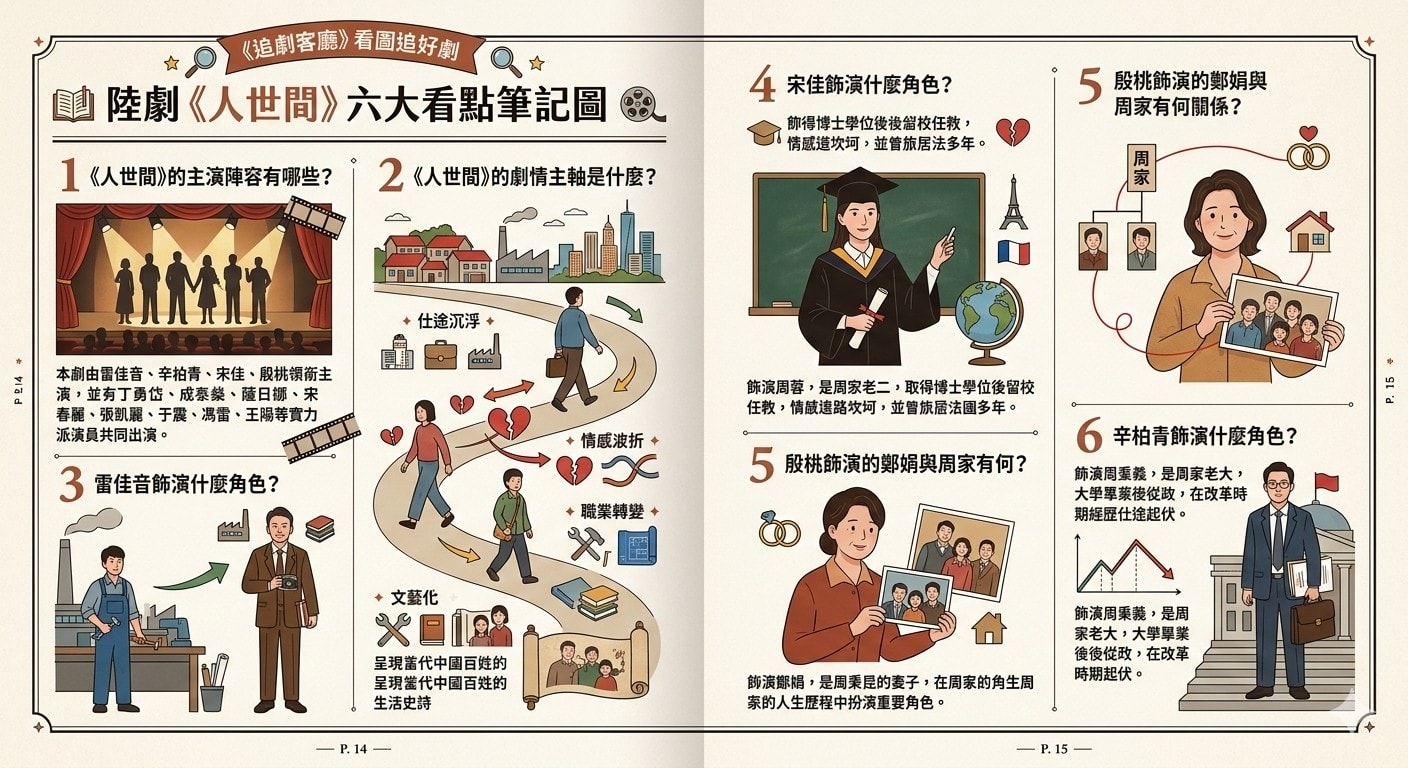 人世間（陸劇）：劇情簡介＆人物介紹
