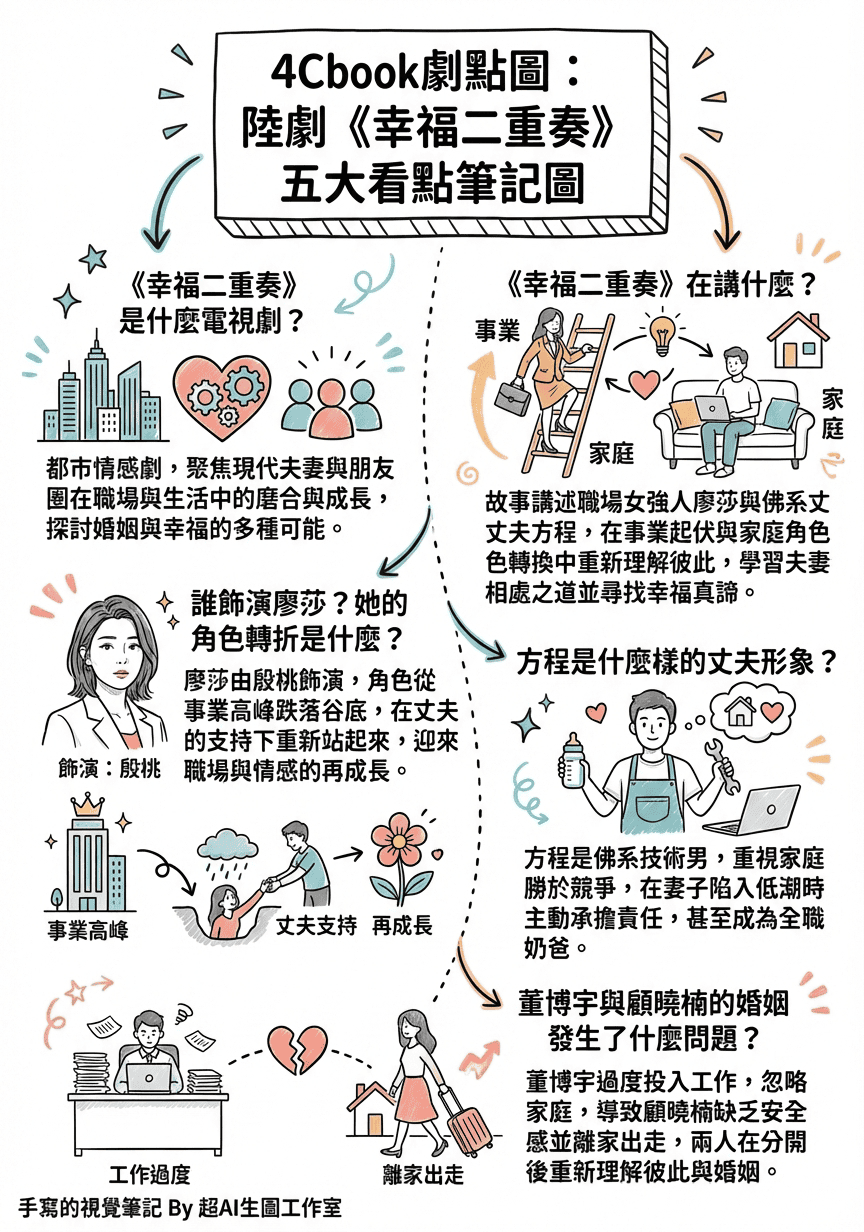 幸福二重奏（陸劇）：劇情簡介＆人物介紹