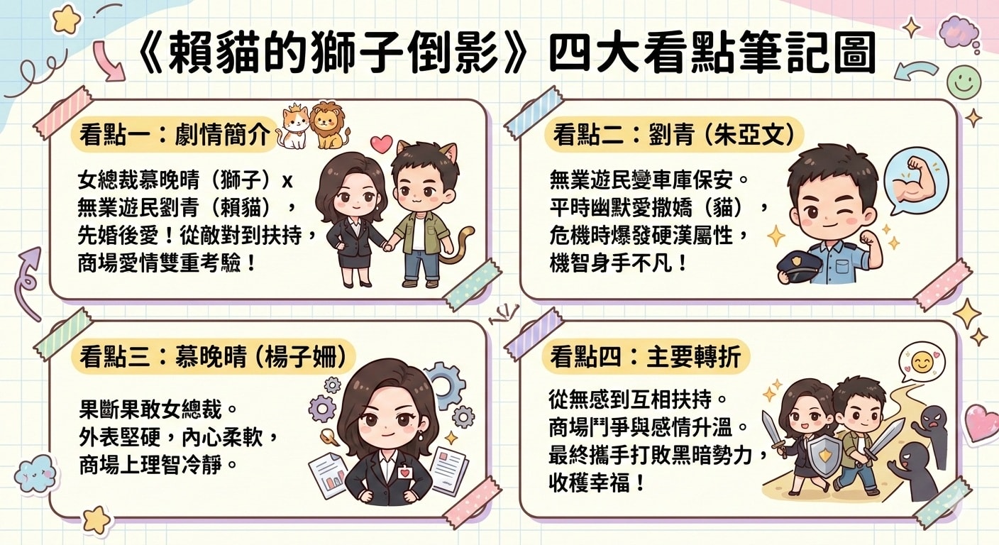 賴貓的獅子倒影（陸劇）：劇情簡介＆人物介紹＆分集劇情