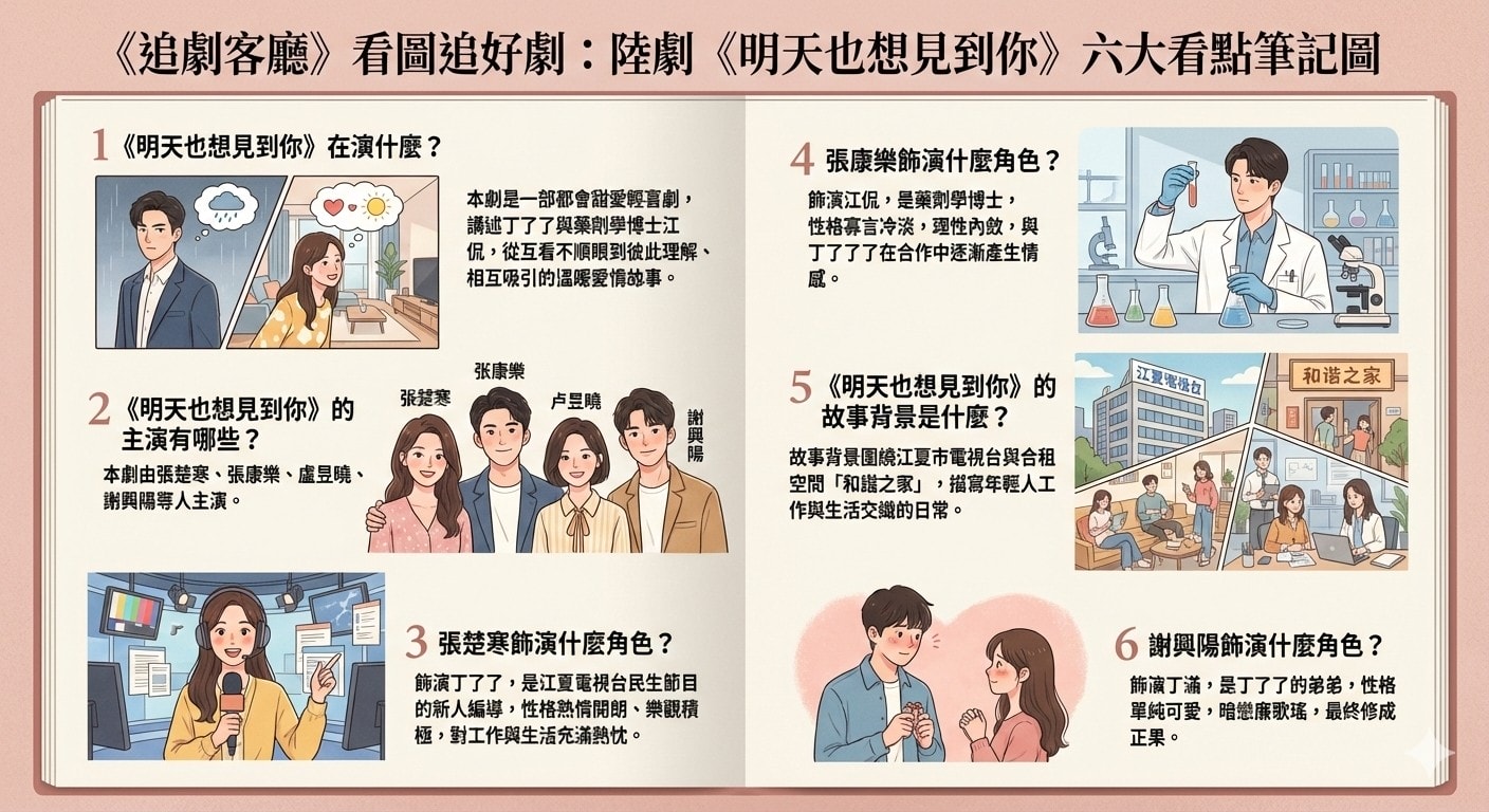 明天也想見到你(陸劇):劇情簡介&人物介紹&分集劇情 - 第2張圖 明天也想見到你(陸劇):劇情簡介&人物介紹&分集劇情