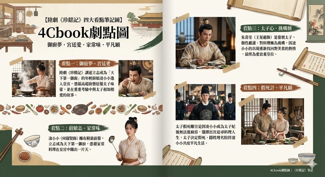 珍饈記（陸劇）：劇情簡介＆人物介紹＆分集劇情