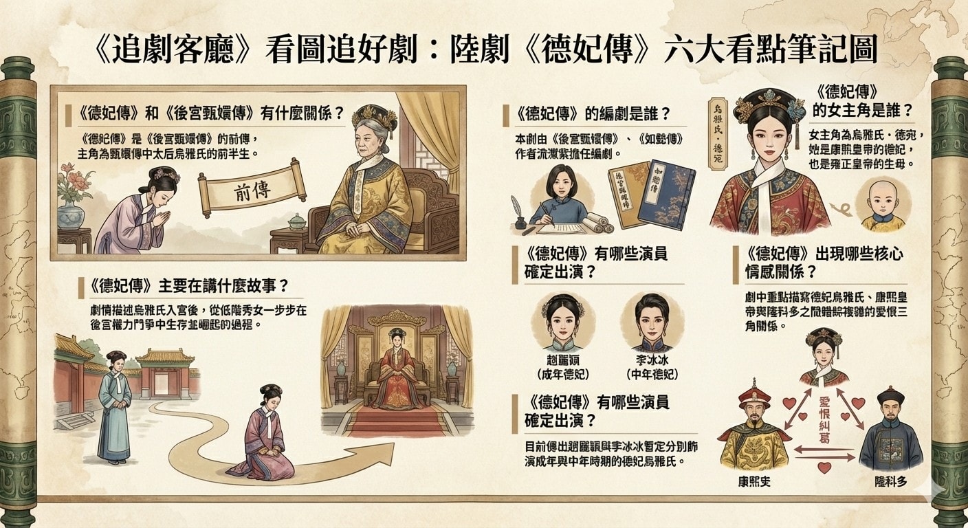 德妃傳（陸劇）：劇情簡介＆人物介紹＆分集劇情