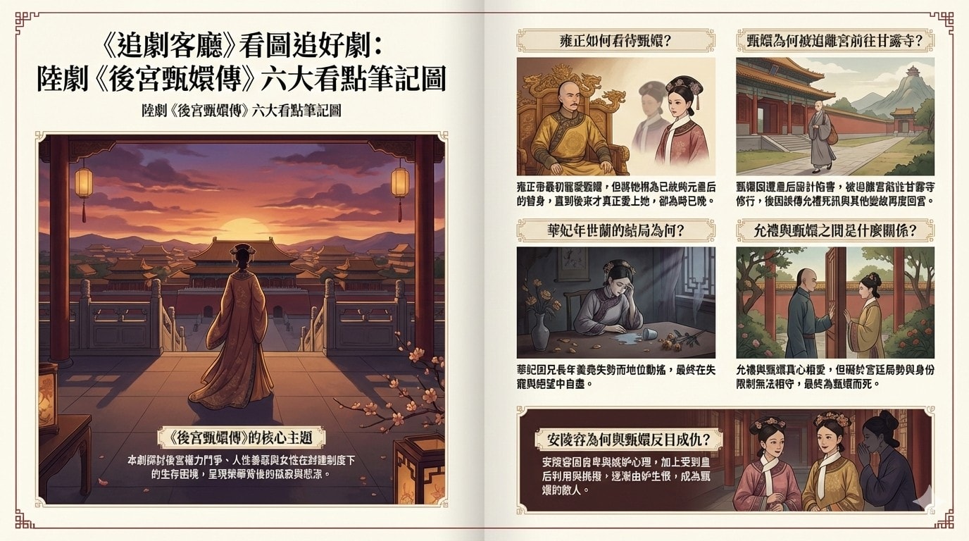 後宮甄嬛傳(陸劇):劇情簡介&人物介紹&分集劇情 - 第2張圖 後宮甄嬛傳(陸劇):劇情簡介&人物介紹&分集劇情