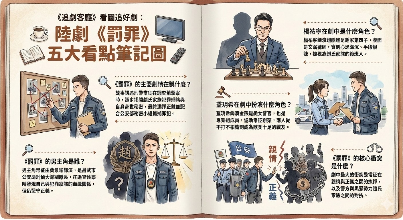 罰罪(陸劇):劇情簡介&人物介紹 - 第2張圖 罰罪(陸劇):劇情簡介&人物介紹