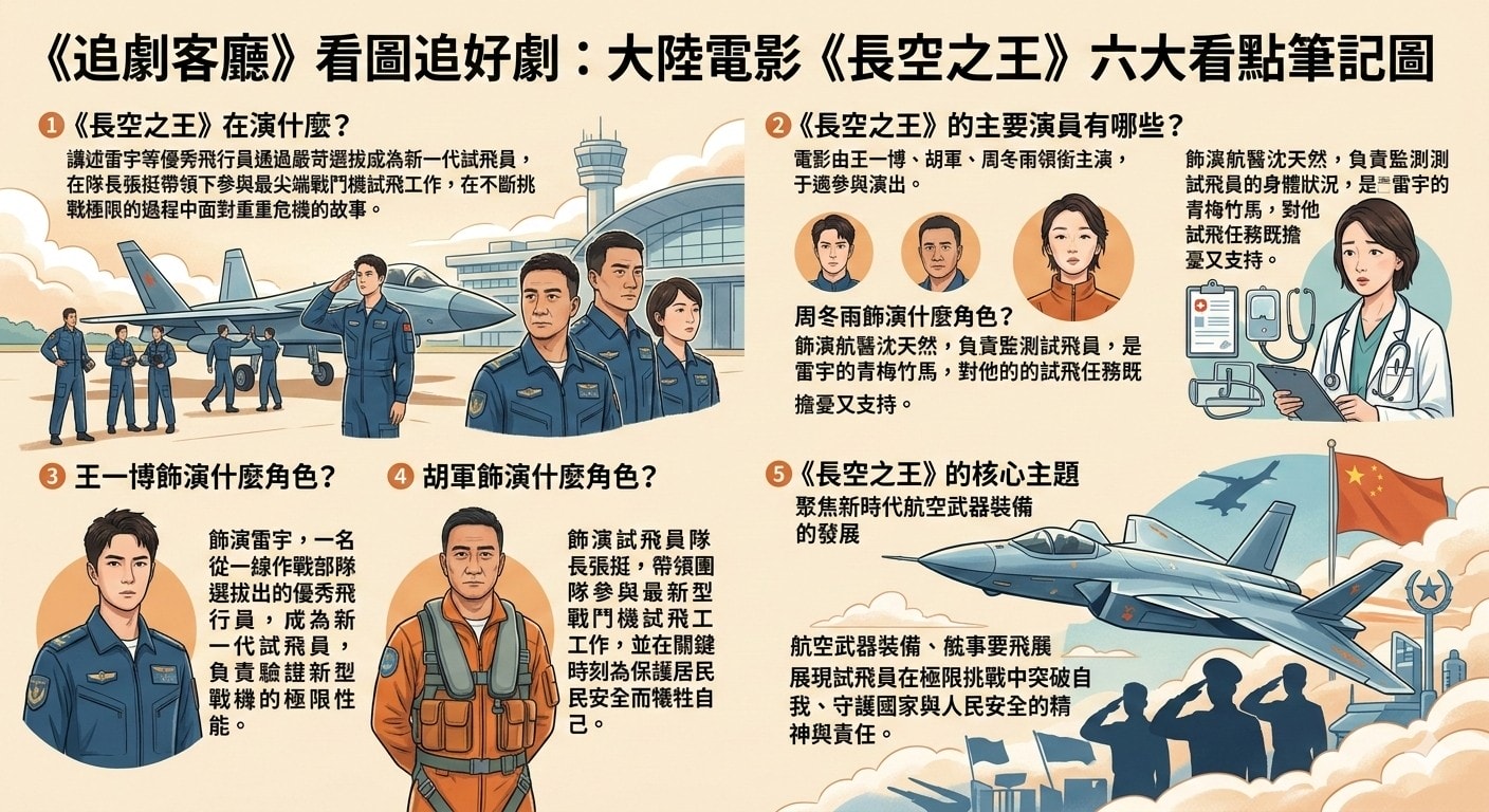 長空之王（大陸電影）：劇情簡介＆人物介紹