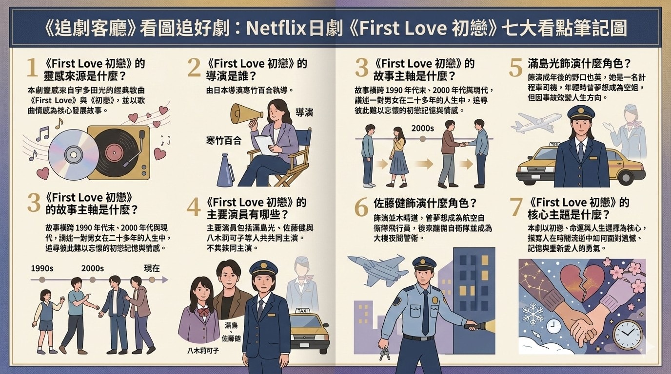 First Love 初戀（Netflix日劇）：劇情簡介＆人物介紹＆分集劇情