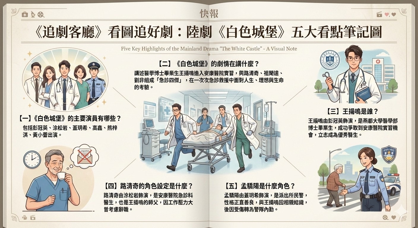 白色城堡（陸劇）：劇情簡介＆人物介紹