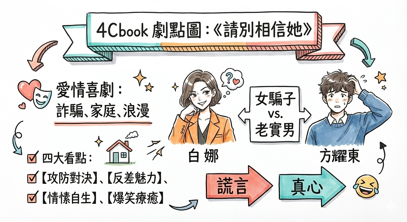 請別相信她（大陸電影）：劇情簡介＆人物介紹