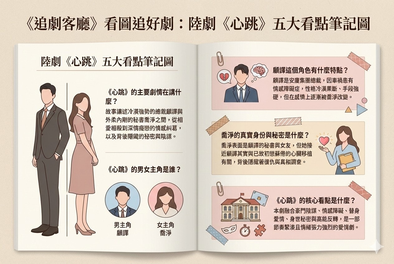 心跳（陸劇）：劇情簡介＆分集劇情＆人物介紹