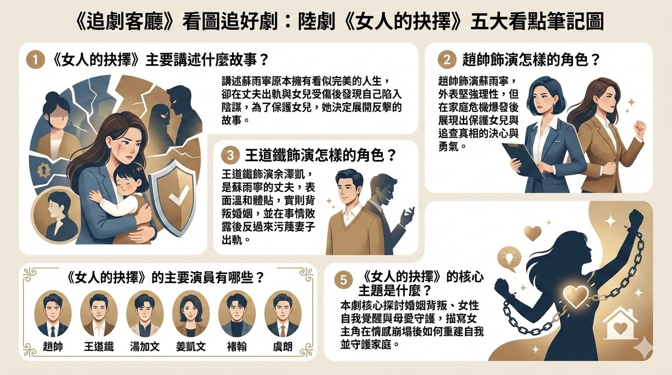 女人的抉擇(陸劇):劇情簡介&人物介紹 - 第2張圖 女人的抉擇(陸劇):劇情簡介&人物介紹