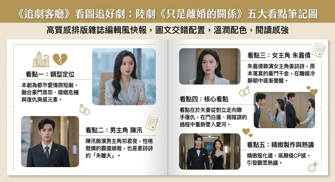 只是離婚的關係(陸劇):劇情簡介&人物介紹 - 第2張圖 只是離婚的關係(陸劇):劇情簡介&人物介紹