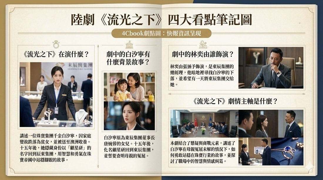 流光之下（陸劇）：劇情簡介＆人物介紹