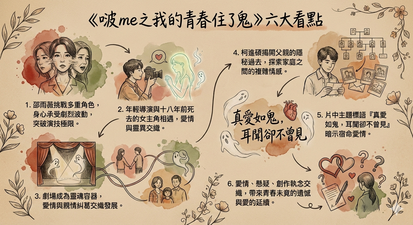 《啵me之我的青春住了鬼》集結邵雨薇、初孟軒與鄭人碩等實力派卡司,一起尋找耳聞不見的真愛 - 第2張圖 《啵me之我的青春住了鬼》集結邵雨薇、初孟軒與鄭人碩等實力派卡司,一起尋找耳聞不見的真愛