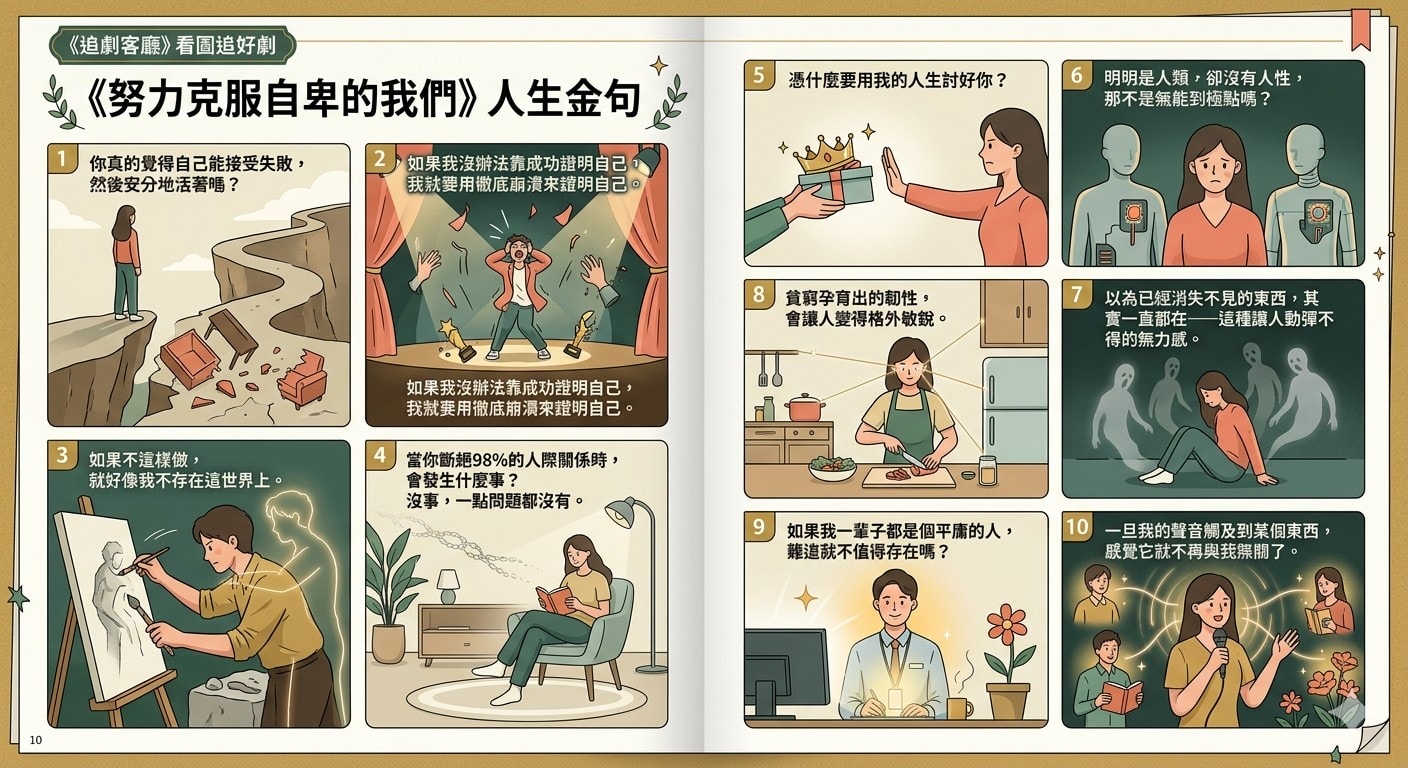 《努力克服自卑的我們》痛擊人性的30句現實金句(持續更新中)