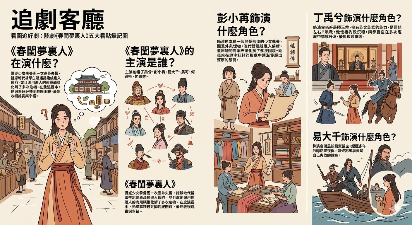 春閨夢裏人（陸劇）：劇情簡介＆人物介紹
